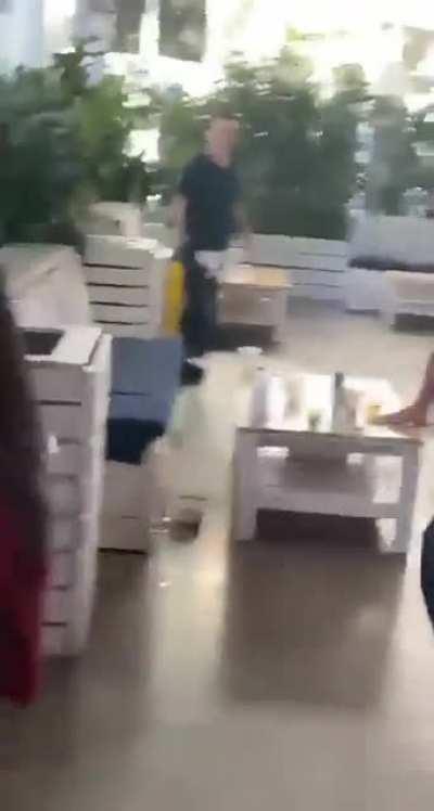 A little too excited