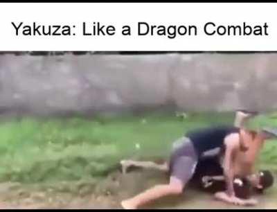 How I imagined Yakuza: Like a Dragon combat to be like