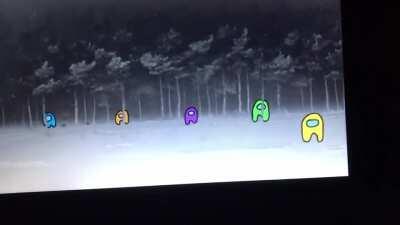 (Loud sounds warning) I changed the files to make Tirsiak an among us crewmate!