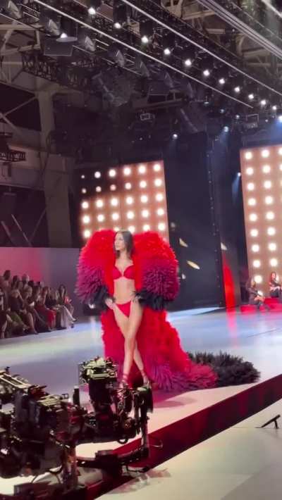 Bella Hadid shines on the runway for the Victoria’s Secret Fashion Show 2024