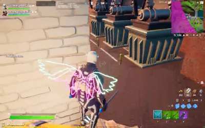 So yeah, you can just walk through the floor for some reason. You cant even search the chest unfortunately.