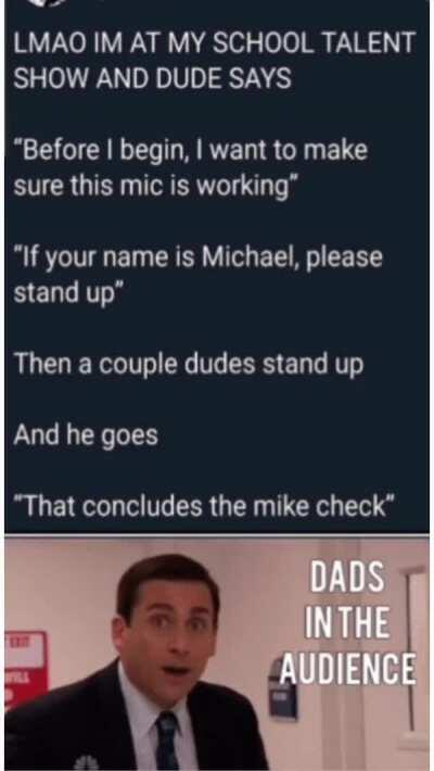 Dudes gonna make a good dad