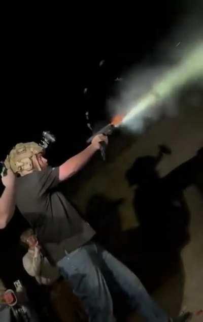 100-round fully automatic Glock