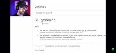 What’s grooming?