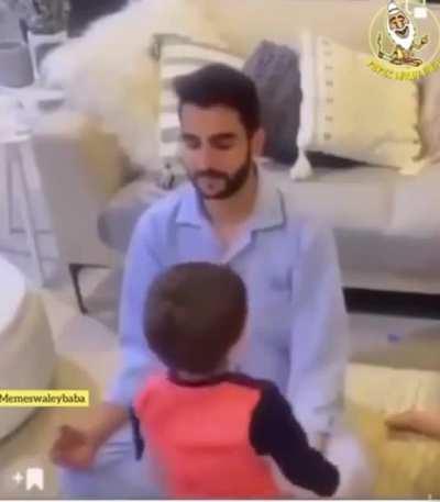 Kid was not having being ignored