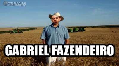 Gabriel entrou para o agronegócio