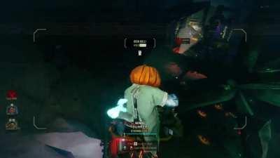 Chad Gunner throws a shield beautifully