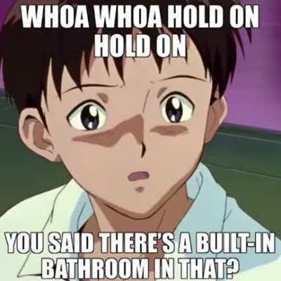 I'm not going in that big ol' robot!