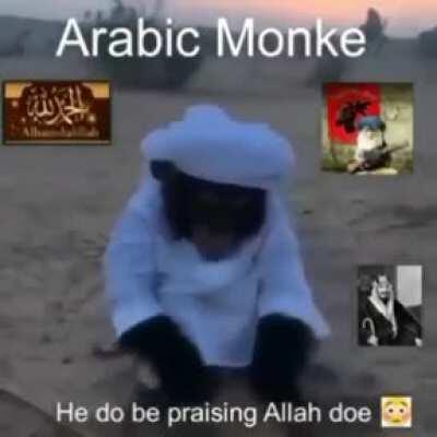 He do be worshiping doe