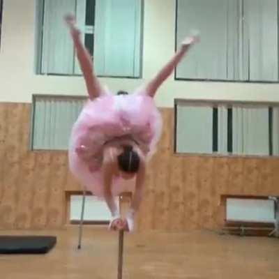 Interesting dance technique.