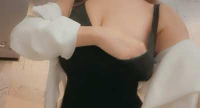 Gotta sneak off to let a titty breathe