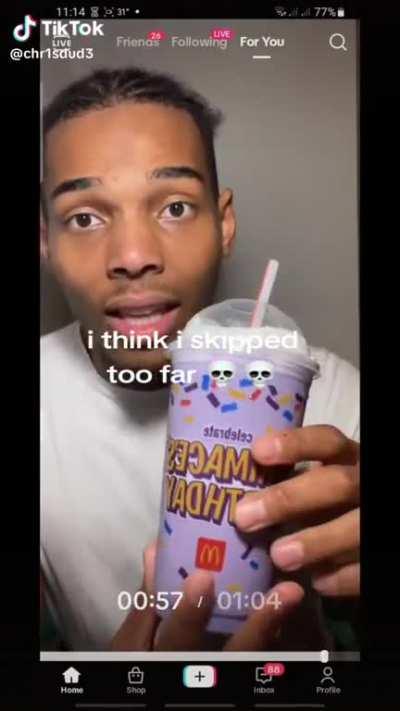 This Grimace hit Dif