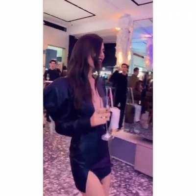 Victoria at the Saks Party - NY Fashion week 2019