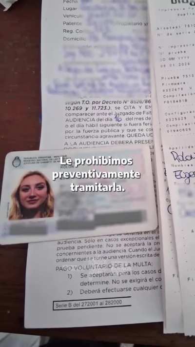 el Ministerio de Transporte de la Provincia de Buenos Aires uso el caso de Eugenia Rolon de ejemplo en su nueva publicidad de Alcoholemia Cero