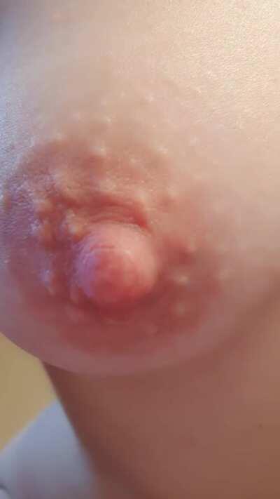 Hey...you look like you need a boob in your face.