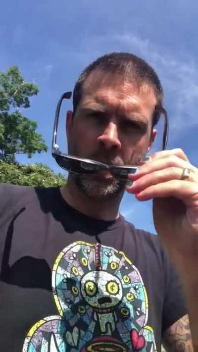 I asked the pill voice actor to say something rather funny.