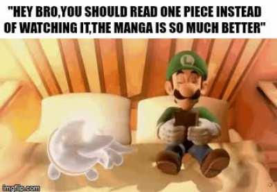 I tried watching it...it was bad,I tried reading it...it was bad,I don't get why Mid Piece is so popular to be honest