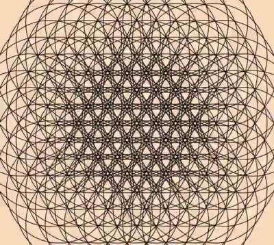 Circles Growing in Place