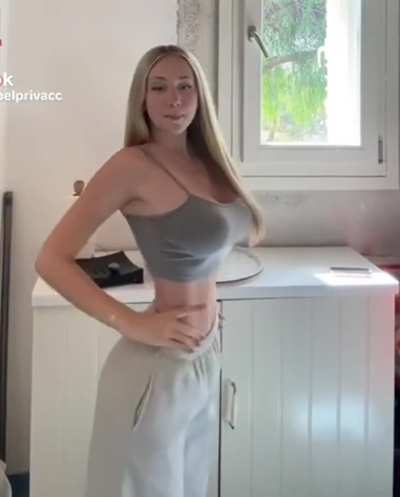 Blonde 19 y/o with awesome tits