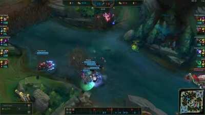 a clean wombo during a close ranked flex game !