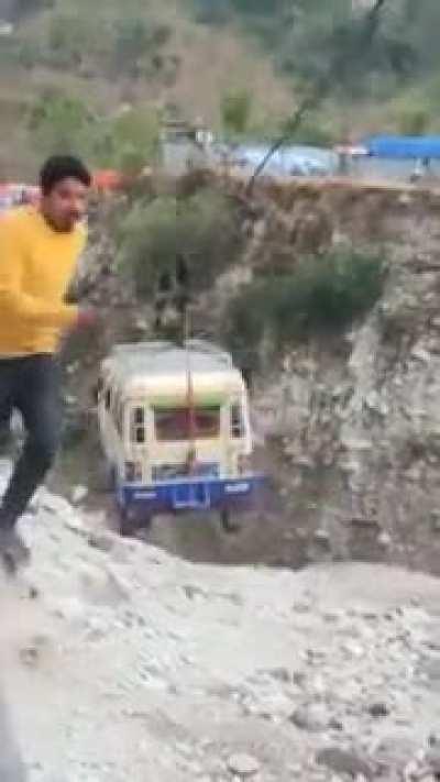 Zip-line Bus in Nepal