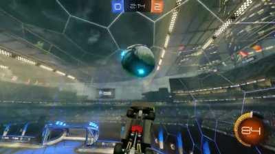 Backwards airdribble to pancake to a second reset :>