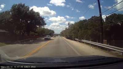 This guy continued to drive like an ass, even after almost hitting me