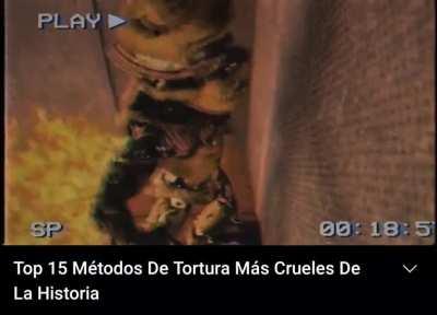 La peor tortura 😨