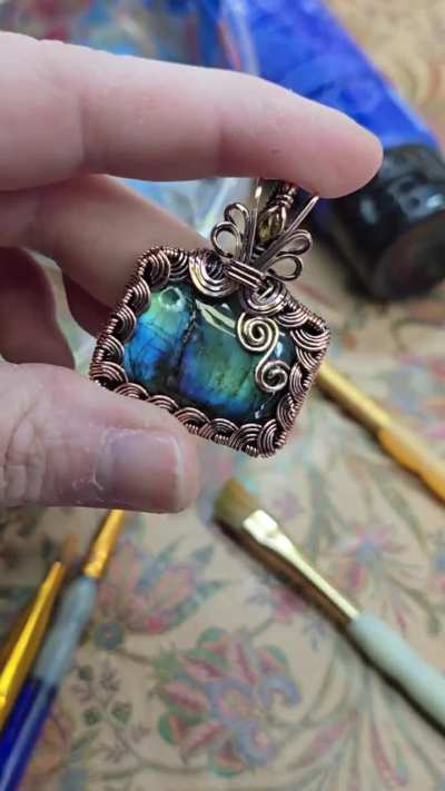 Labradorite Van Gogh