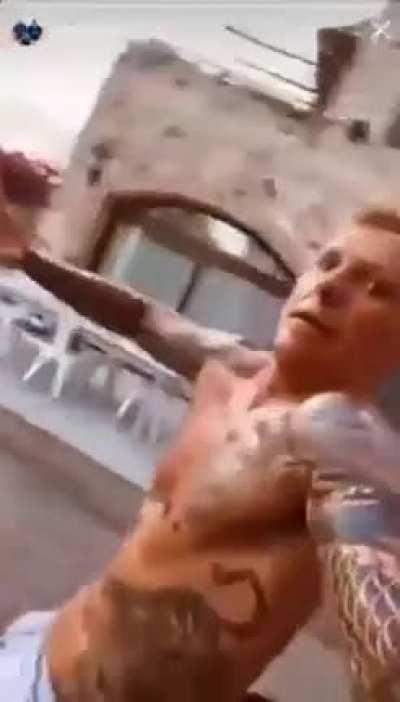 Dude took too much of something