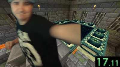 Minecraft Speedruns Be Like