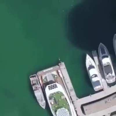 No extra security no second hook.. just hold by hands