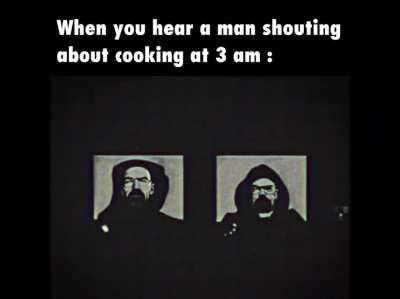 haha he wants me to cook