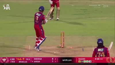 A. Khan falls for 1 off 2, Rasikh Salam strikes again.