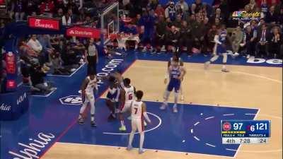 [Highlight] Jaden Springer shows why he got recalled for the 5th time with the putback slam!