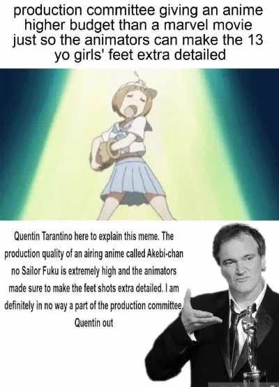 middle schoolers feet? kinda sussy ngl