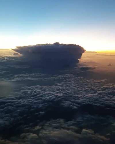 Thunderstorm from above