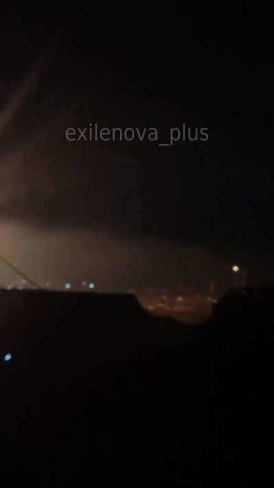 Ukrainian long-range drones hit a refinery in Saratov, Saratov region. 20 September 2025.