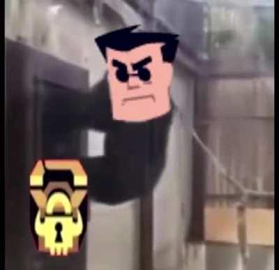 When door is locked but you dont have any more steps.