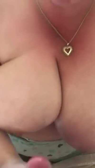 He watches me shower, then he needs a hand…