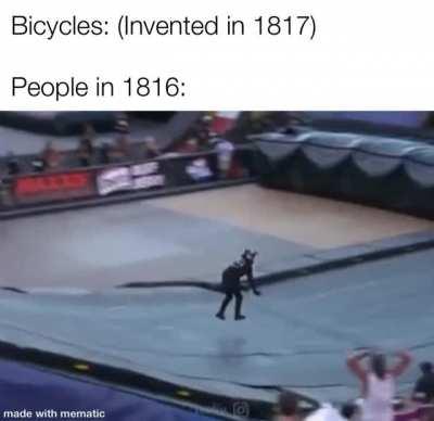 The struggle was real back then