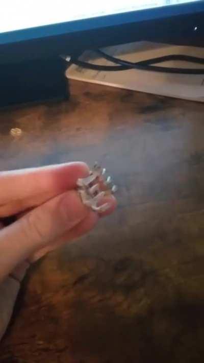 My wife just clipped this on my finger then walked away. Is this true love?!