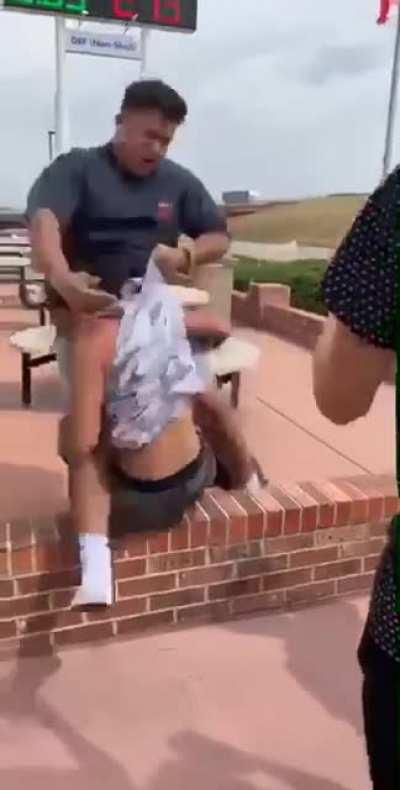 McDonald’s parking lot