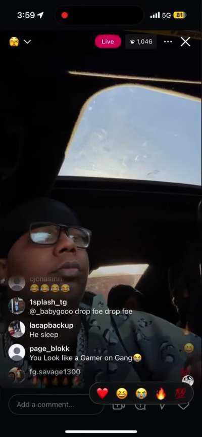 “If You know then You know, I just need 4 mo still chasing it long live Drama (DCG) 7x”👀 VonOff1700 (TossGang/SBG) Reveals on Instagram live in an unreleased song to have 3 bodies🎩🧢