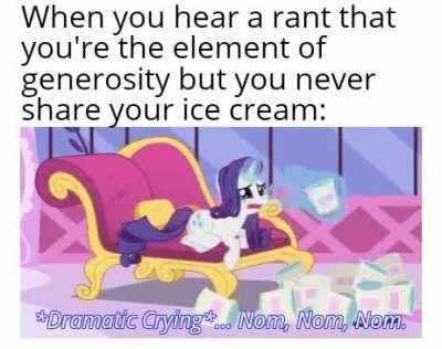 Proceeds to nom 10 more buckets of ice cream