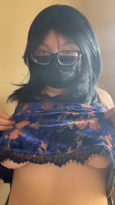 Wonder what comes into your mind when you see my boobs