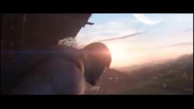 Thanos snaps Alice away into dust.