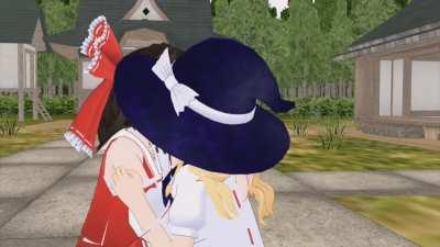 Reimu and Marisa