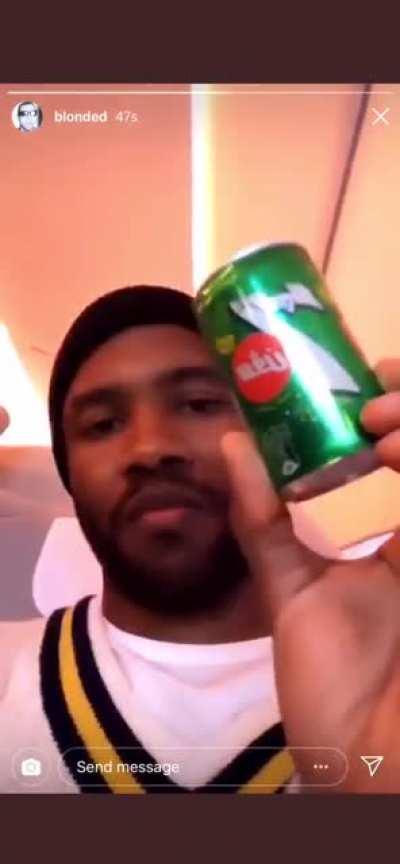 happy birthday frank! here’s a video of him trying to make a boomerang without using the feature