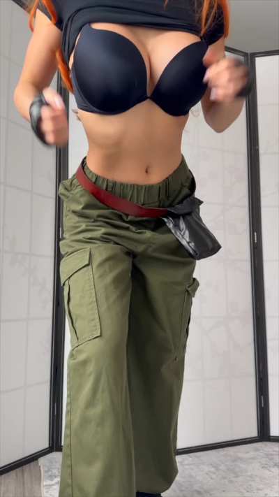 Kim Possible showing off her tits and ass [Disney] (PeachyAznGirly)